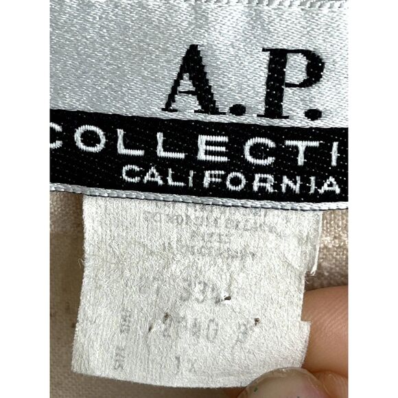 Vintage A.P. Collection Cream Lagenlook Shirt Plus Size 1X Natural Minimalist - Picture 6 of 8